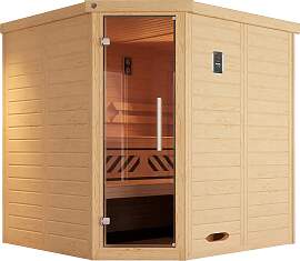 Sauna WEKA "Kemi", beige (natur),