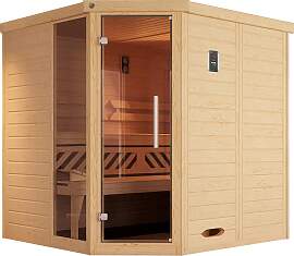 Sauna WEKA "Kemi", beige (natur),