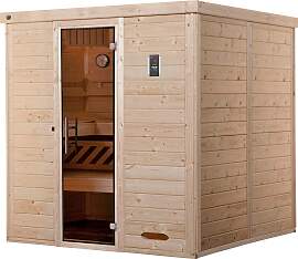 Sauna WEKA "Kemi", beige (natur),