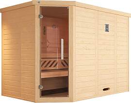 Sauna WEKA "Kemi", beige (natur),