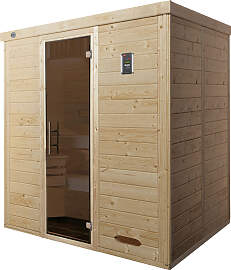 Sauna WEKA "Kemi", beige (natur),