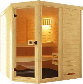 Sauna WEKA "Massivholz-Elementsauna