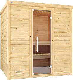 Sauna WEKA "Massivholzsauna BERGEN 2",