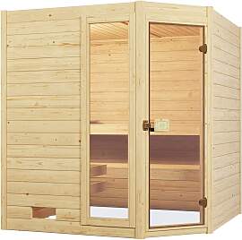 Sauna WEKA "Massivholzsauna VALIDA Eck
