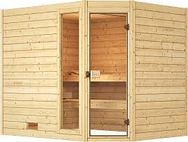 Sauna WEKA "Massivholzsauna VALIDA Eck
