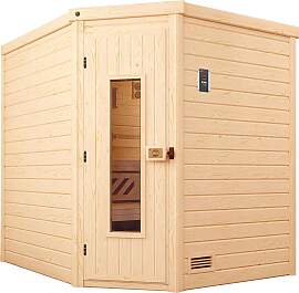 Sauna WEKA "Turku", beige (natur),