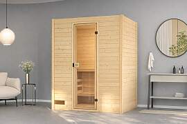 Sauna WEKA "Valida", beige (natur),