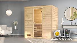 Sauna WEKA "Valida", beige (natur),