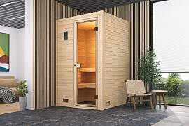 Sauna WEKA "Valida", beige (natur),