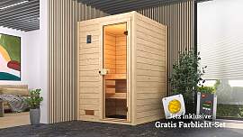 Sauna WEKA "Valida", beige (natur),
