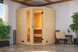 Sauna WEKA "Valida", beige (natur),
