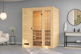 Sauna WEKA "Valida", beige (natur),
