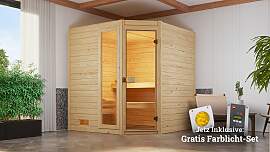 Sauna WEKA "Valida", beige (natur),