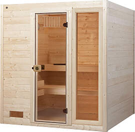 Sauna WEKA "Valida", beige (natur),