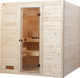 Sauna WEKA "Valida", beige (natur),
