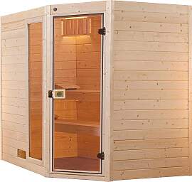 Sauna WEKA "Valida", beige (natur),