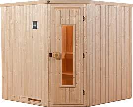 Sauna WEKA "Varberg", beige (natur),