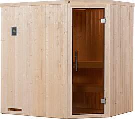 Sauna WEKA "Varberg", beige (natur),