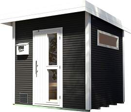 Saunahaus WEKA "Kuopio", grau