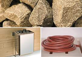 Saunaofen WEKA "Technikpaket SH Serie 533,