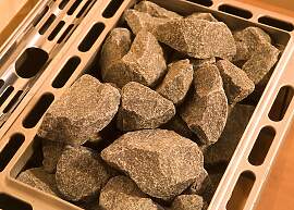 Saunasteine WEKA "Diabassteine", grau,
