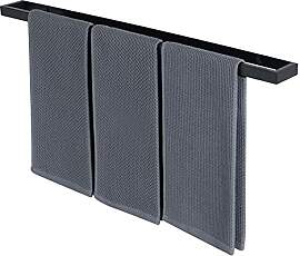 SAYAYO Handtuchhalter Schwarz Handtuchstange mit