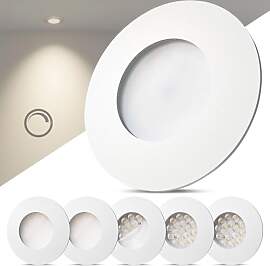 Scandinavian home 6er Set LED Einbaustrahler 230V