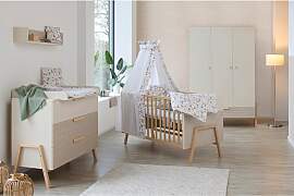 Schardt 3-tlg. Babyzimmer Happy mit 3-türigem