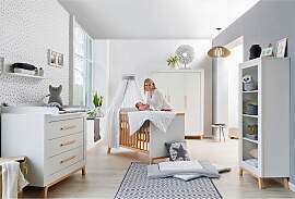 Schardt 3-tlg. Babyzimmer Miami mit 3-türigem