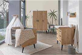 Schardt 3-tlg. Babyzimmer Morris Oak mit