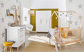 Schardt 3-tlg. Babyzimmer Venice mit Babybett Haus