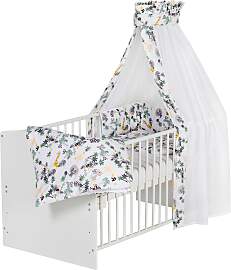 Schardt Babybett mit Ausstattung Classic White