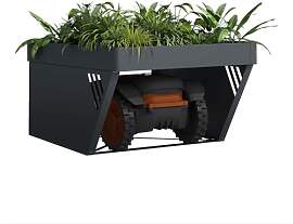 SCHARTEC Rasenmäher Roboter Garage SRG-1 mit