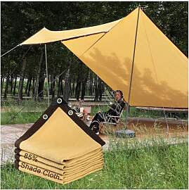 Schattierungsnetz Beige, Schattennetz Mit ösen