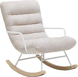 Schaukelstuhl Swingo Creme