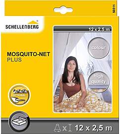 Schellenberg 50311 Moskitonetz Plus Baldachin für 