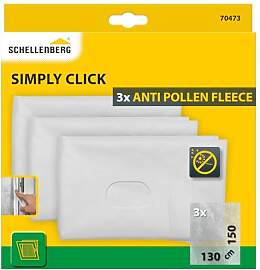 Schellenberg 70473 3er-Set Pollenschutzvlies für