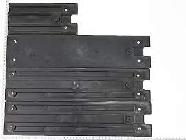 Scheppach Kunststoffführungen (1 Satz = 4 Stück) 