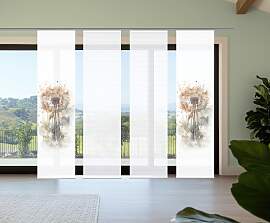 Schiebegardine HOME IN GREEN "AMARANDE", 