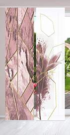 Schiebegardine HOME IN GREEN "SIGNUM"