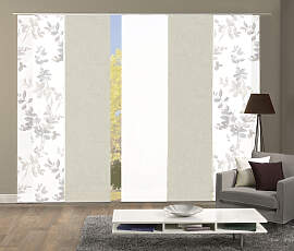 Schiebegardine HOME WOHNIDEEN "5er SET"