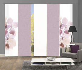 Schiebegardine HOME WOHNIDEEN "BONITA 5er