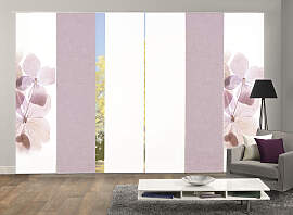 Schiebegardine HOME WOHNIDEEN "BONITA 6er