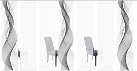 Schiebegardine HOME WOHNIDEEN "OPALIA 7ER