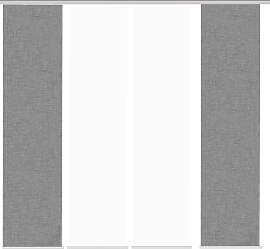 Schiebegardine HOME WOHNIDEEN "PIVE 4er