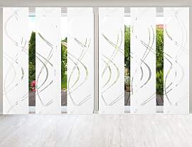 Schiebegardine HOME WOHNIDEEN "TIBERIO 6er