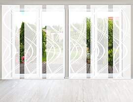 Schiebegardine HOME WOHNIDEEN "TIBERIO 6er