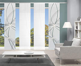 Schiebegardine VISION S "BLINKI", blau