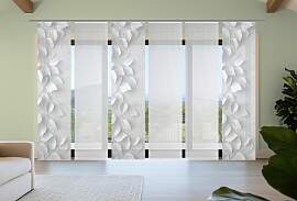 Schiebegardine VISION S "RIXA", grau,