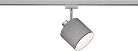 Schienensystem-Strahler Tommy Duoline Grau max. 25 